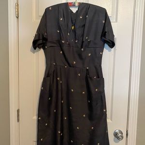 Vintage print dress